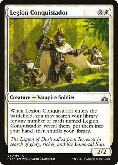 Legion Conquistador Rivals of Ixalan Magic card