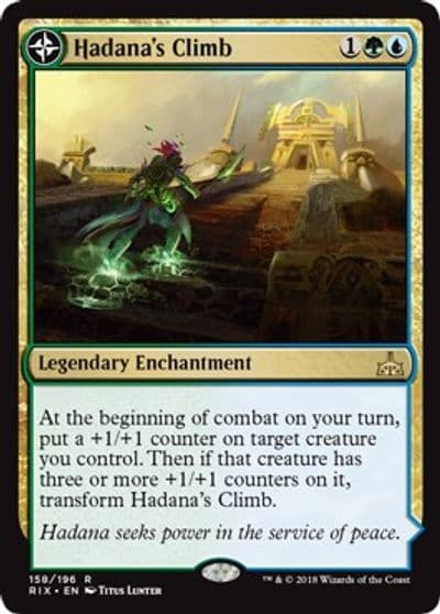 Hadanas Climb Rivals of Ixalan Magic card