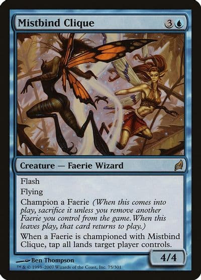 Mistbind Clique Lorwyn Magic card
