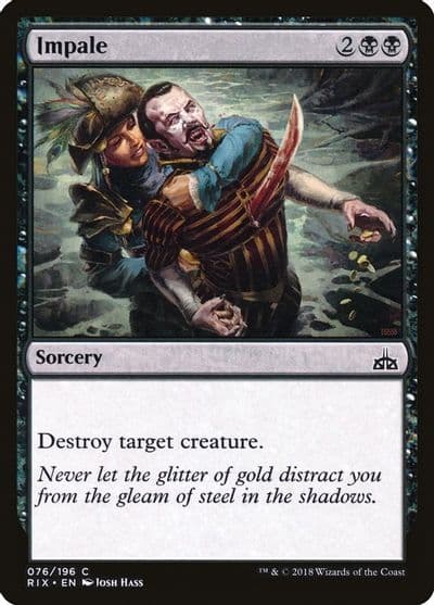 Impale Rivals of Ixalan Magic card