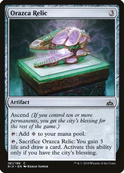 Orazca Relic Rivals of Ixalan Magic card