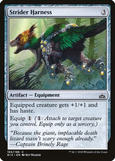 Strider Harness Rivals of Ixalan Magic card