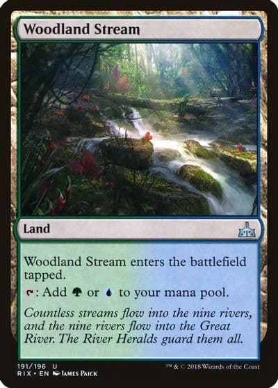 Woodland Stream Rivals of Ixalan Magic card