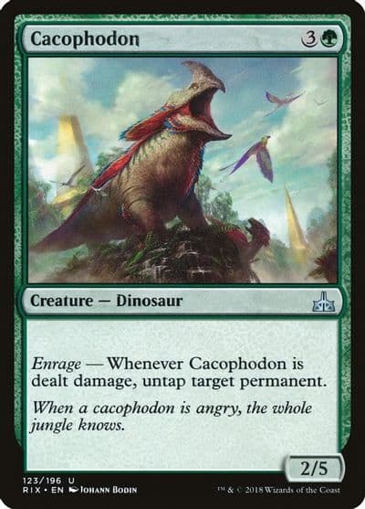 Cacophodon Rivals of Ixalan Magic card