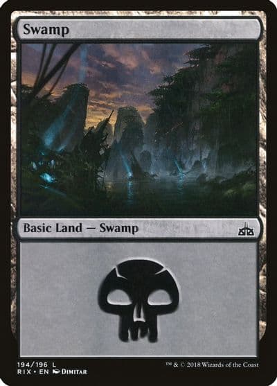 Swamp Rivals of Ixalan Magic card