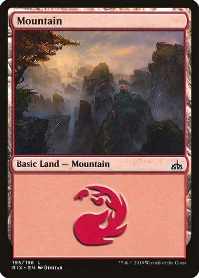Mountain Rivals of Ixalan Magic card