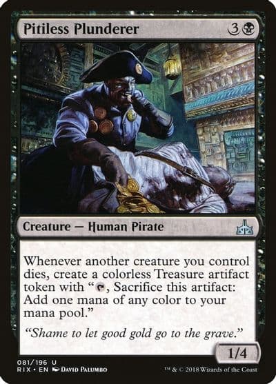 Pitiless Plunderer Rivals of Ixalan Magic card