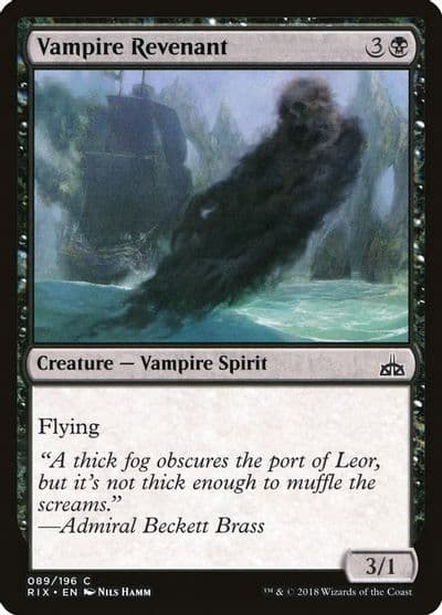 Vampire Revenant Rivals of Ixalan Magic card
