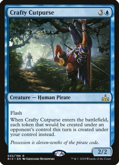 Crafty Cutpurse Rivals of Ixalan Magic card