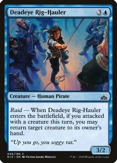 Deadeye Rig Hauler Rivals of Ixalan Magic card