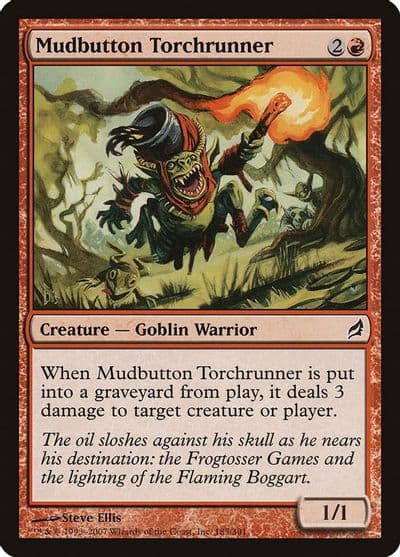 Mudbutton Torchrunner Lorwyn Magic card