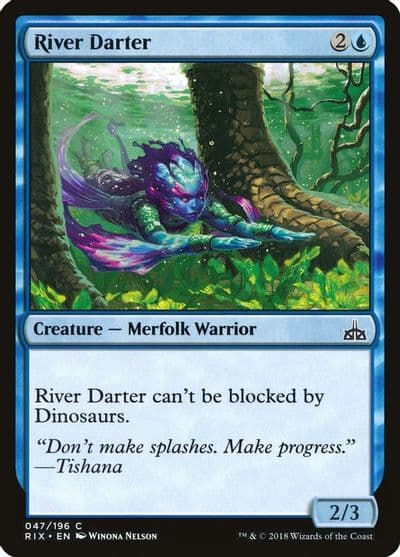 River Darter Rivals of Ixalan Magic card