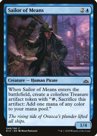 Sailor of Means Rivals of Ixalan Magic card
