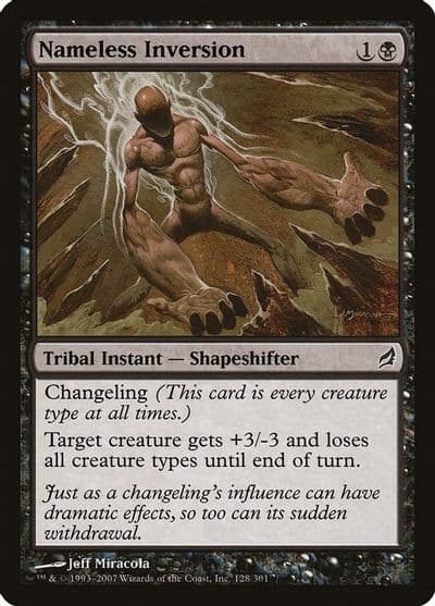 Nameless Inversion Lorwyn Magic card
