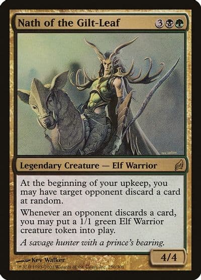 Nath of the Gilt Leaf Lorwyn Magic card