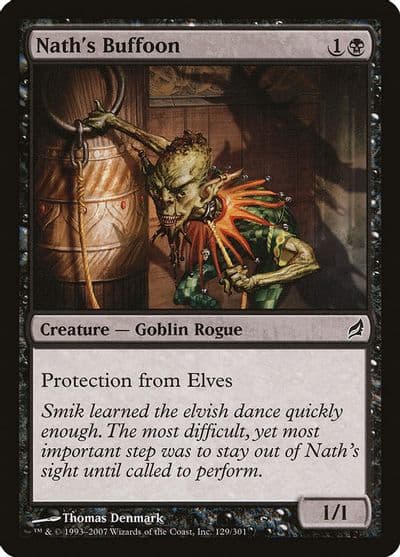 Naths Buffoon Lorwyn Magic card