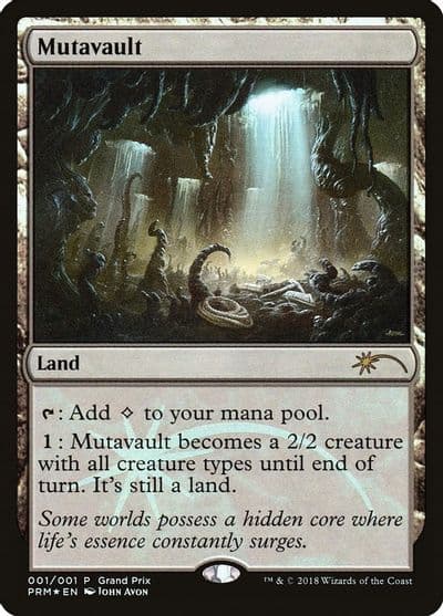 Mutavault Grand Prix Promos Magic card