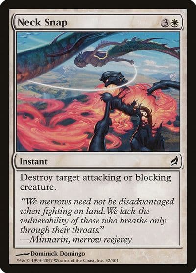 Neck Snap Lorwyn Magic card
