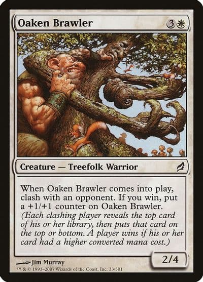 Oaken Brawler Lorwyn Magic card