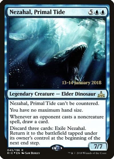 Nezahal Primal Tide Prerelease Cards Magic card