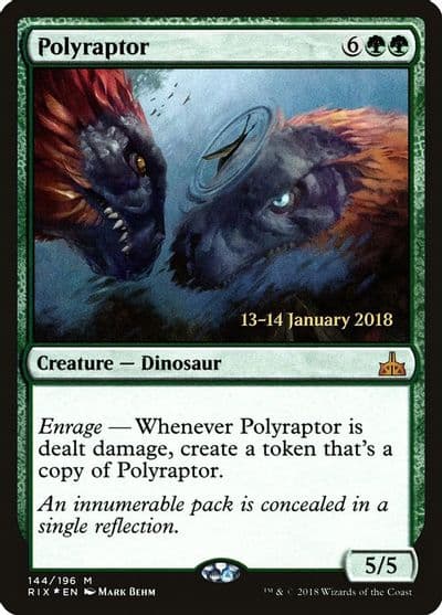 Polyraptor Prerelease Cards Magic card