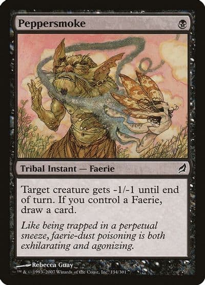 Peppersmoke Lorwyn Magic card