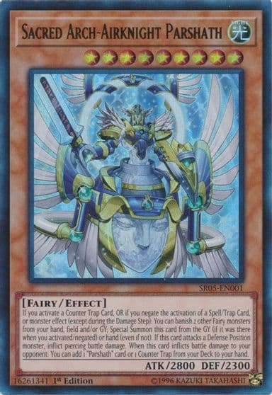 Sacred Arch Airknight Parshath Structure Deck: Wave of Light Yu-Gi-Oh! card