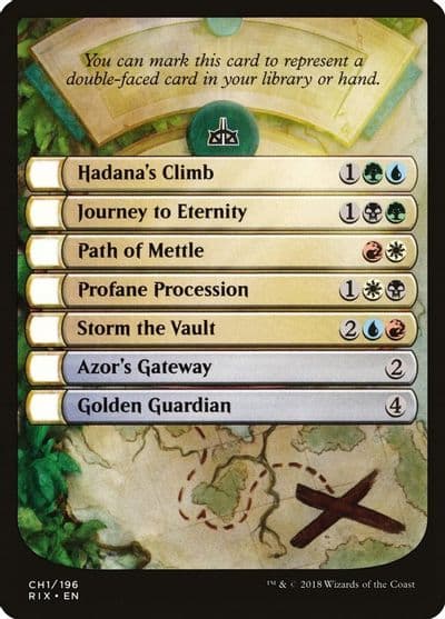Checklist Card Rivals of Ixalan Rivals of Ixalan Magic card