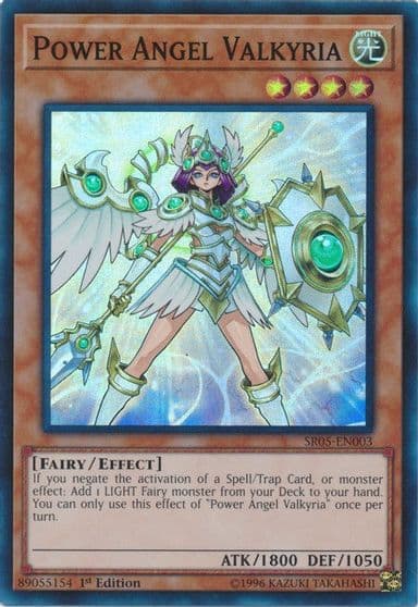 Power Angel Valkyria Structure Deck: Wave of Light Yu-Gi-Oh! card