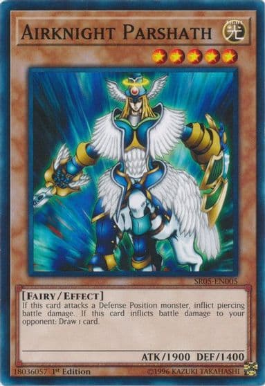 Airknight Parshath Structure Deck: Wave of Light Yu-Gi-Oh! card