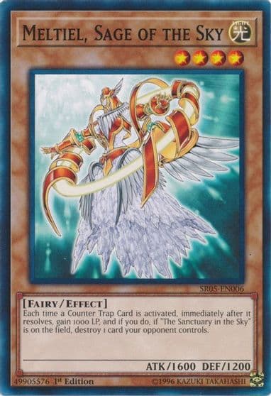 Meltiel Sage of the Sky Structure Deck: Wave of Light Yu-Gi-Oh! card