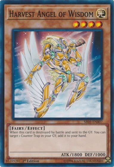 Harvest Angel of Wisdom Structure Deck: Wave of Light Yu-Gi-Oh! card