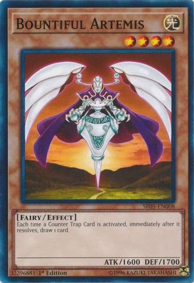 Bountiful Artemis Structure Deck: Wave of Light Yu-Gi-Oh! card