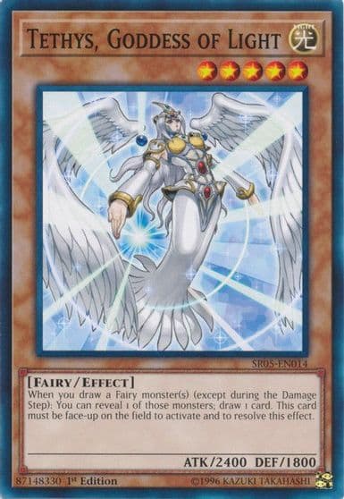 Tethys Goddess of Light Structure Deck: Wave of Light Yu-Gi-Oh! card