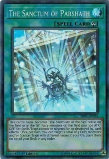 The Sanctum of Parshath Structure Deck: Wave of Light Yu-Gi-Oh! card