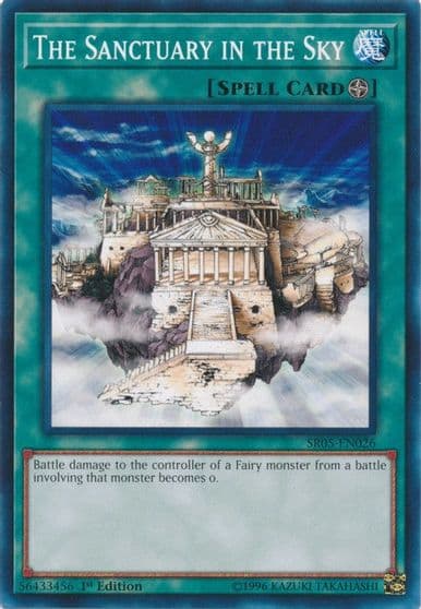 The Sanctuary in the Sky Structure Deck: Wave of Light Yu-Gi-Oh! card