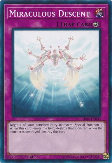 Miraculous Descent Structure Deck: Wave of Light Yu-Gi-Oh! card
