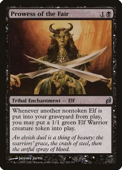 Prowess of the Fair Lorwyn Magic card