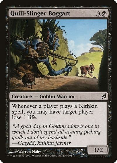 Quill Slinger Boggart Lorwyn Magic card