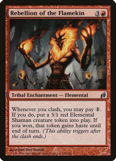 Rebellion of the Flamekin Lorwyn Magic card