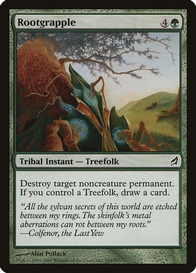 Rootgrapple Lorwyn Magic card