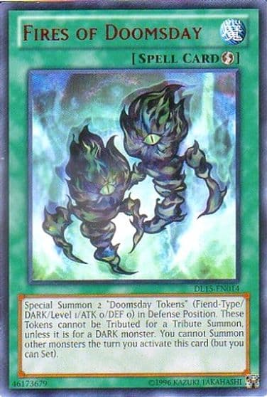 Fires of Doomsday Red Duelist League Promo Yu-Gi-Oh! card