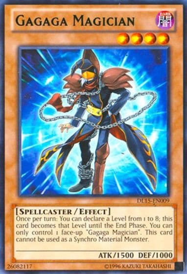 Gagaga Magician Green Duelist League Promo Yu-Gi-Oh! card