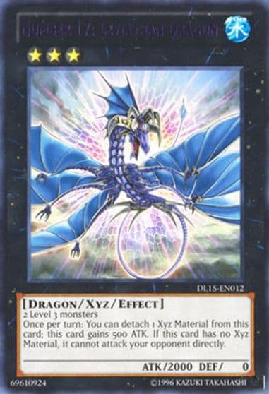 Number 17 Leviathan Dragon Purple Duelist League Promo Yu-Gi-Oh! card