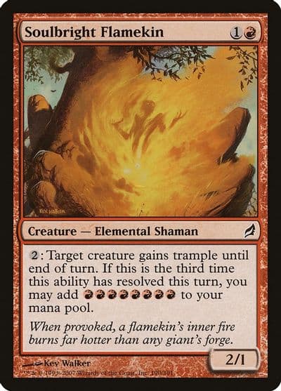 Soulbright Flamekin Lorwyn Magic card