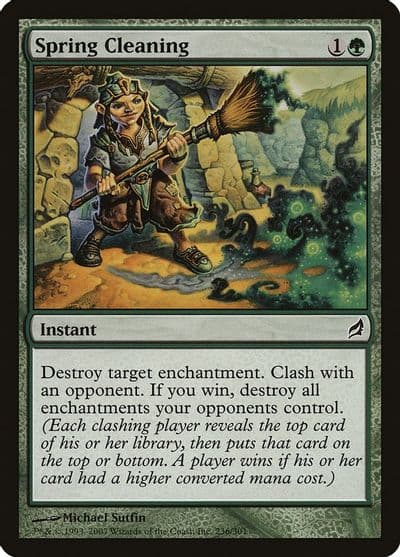 Spring Cleaning Lorwyn Magic card
