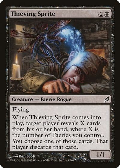 Thieving Sprite Lorwyn Magic card
