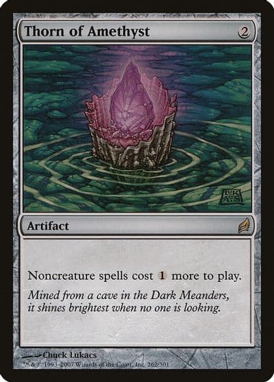 Thorn of Amethyst Lorwyn Magic card