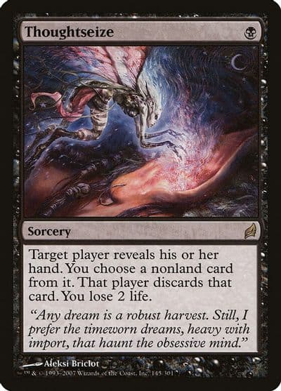 Thoughtseize Lorwyn Magic card