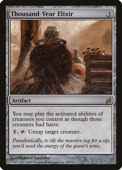 Thousand Year Elixir Lorwyn Magic card